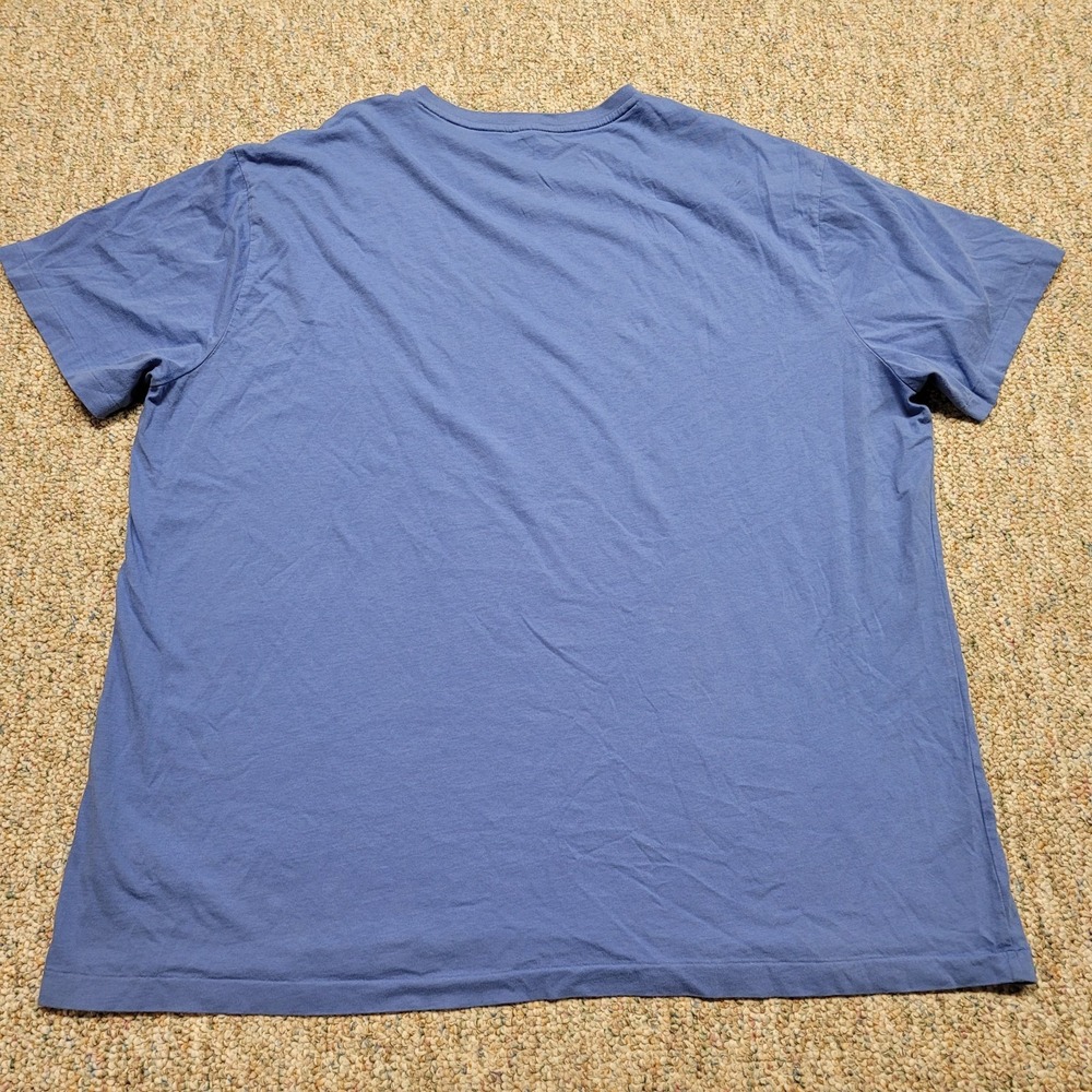 Polo Ralph Lauren Shirt Mens 2XL Blue Classic‎ Short Sleeve Casual Pony Tee - Picture 13 of 14